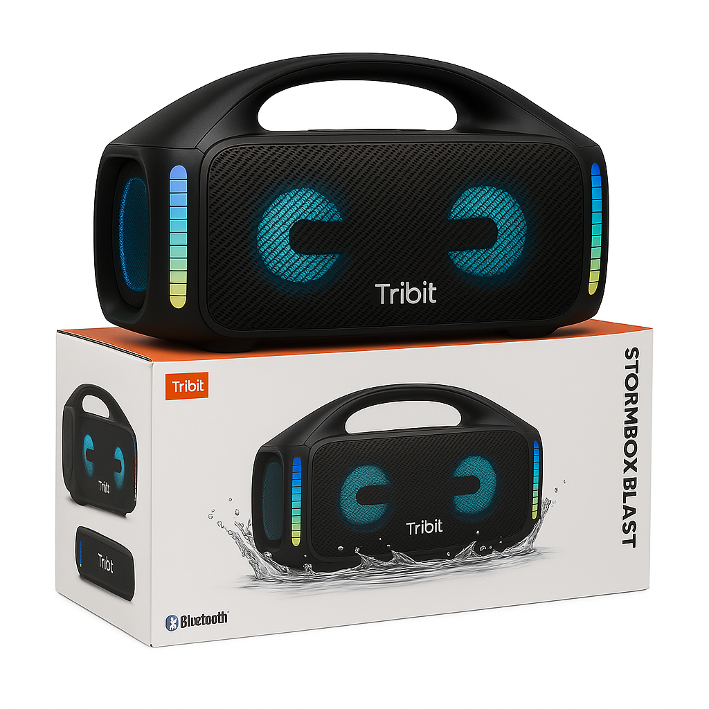 Tribt Stormbox Blast 200W Bluetooth-Lautsprecher: 55% RABATT + Gratis Versand – NUR HEUTE!