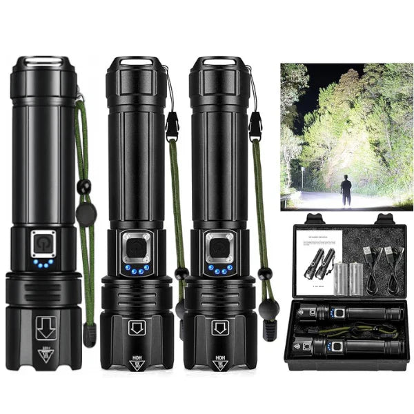 Militär-Laser-Taschenlampe PRO – [NUR HEUTE 50% RABATT!]